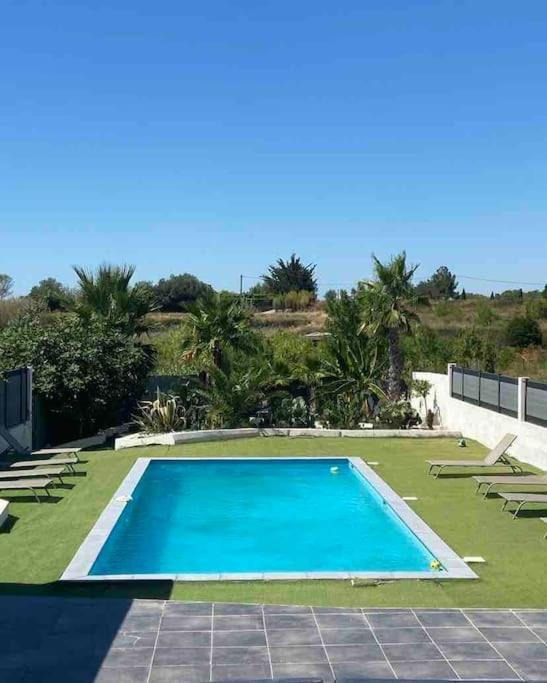 Villa Proche Plage ,Lumineux, Confort Et Bien Situe Mèze Exterior foto